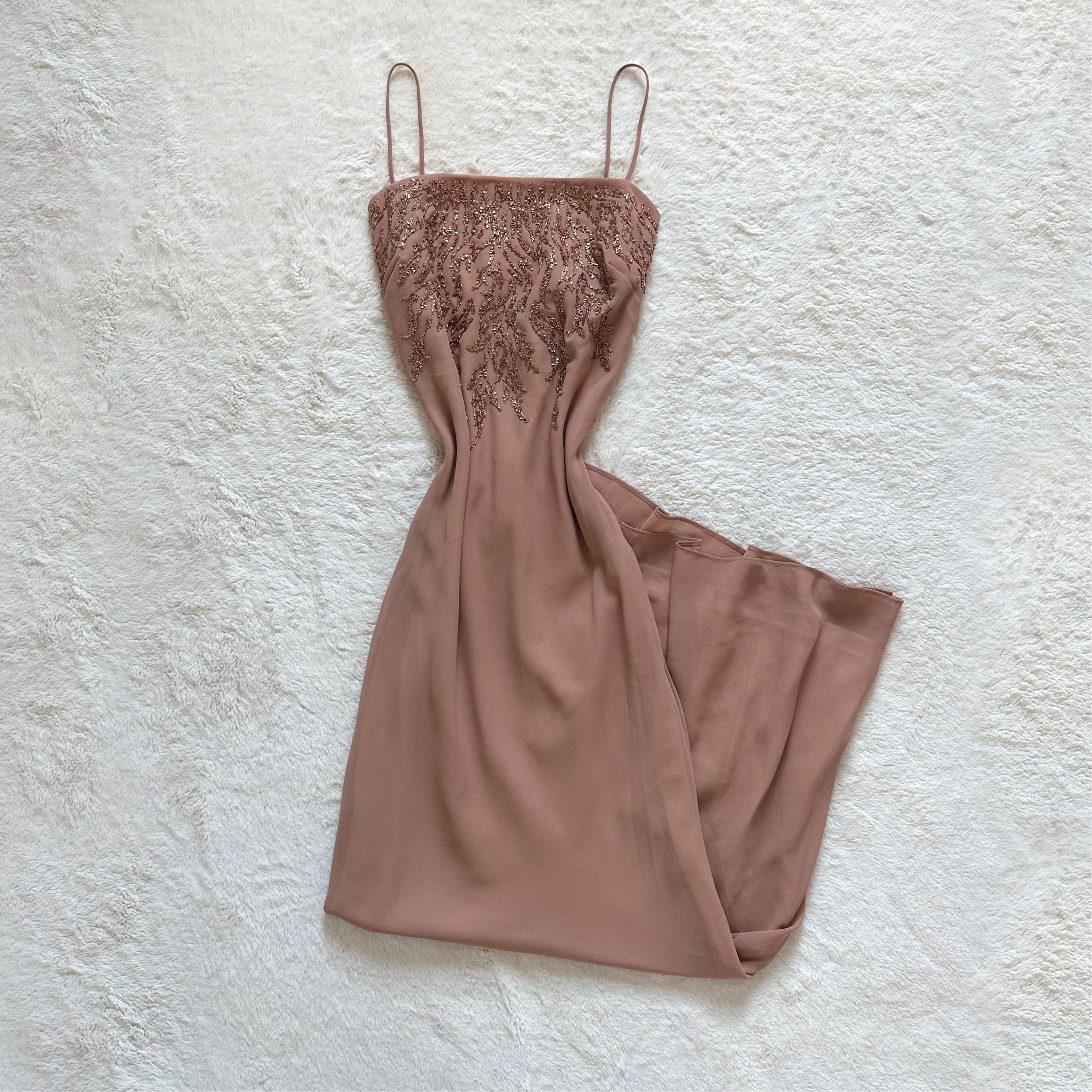 1990's maple sugar gown