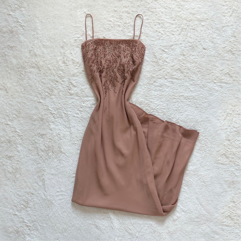 1990's maple sugar gown