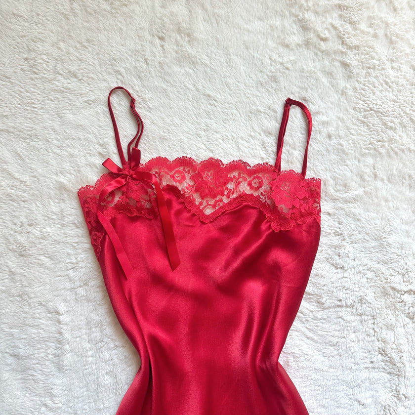 2005 ruby romance slip dress