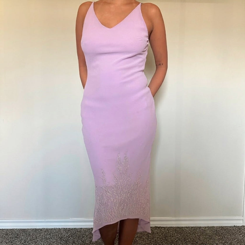 1990's lavender haze gown
