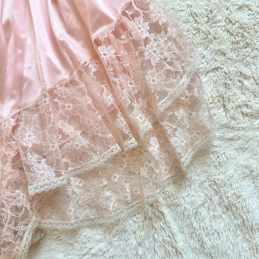 1980's blush whimsy teddy