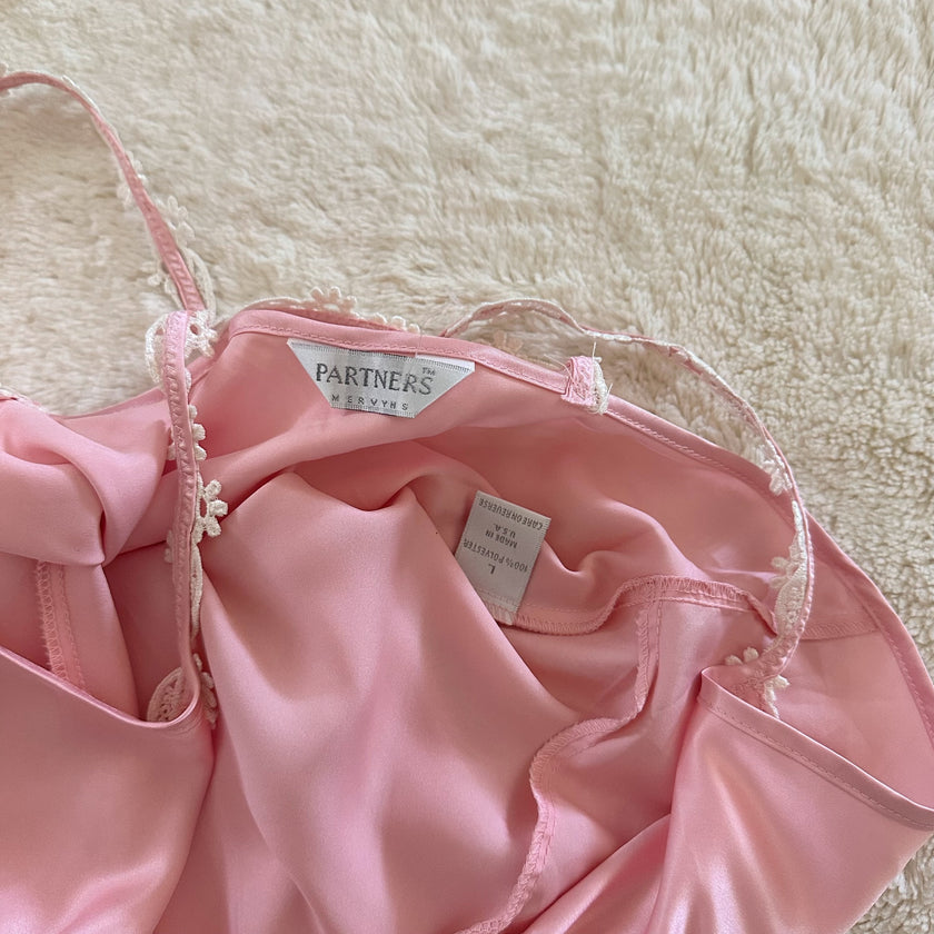 2000's daisy ballerina slip dress