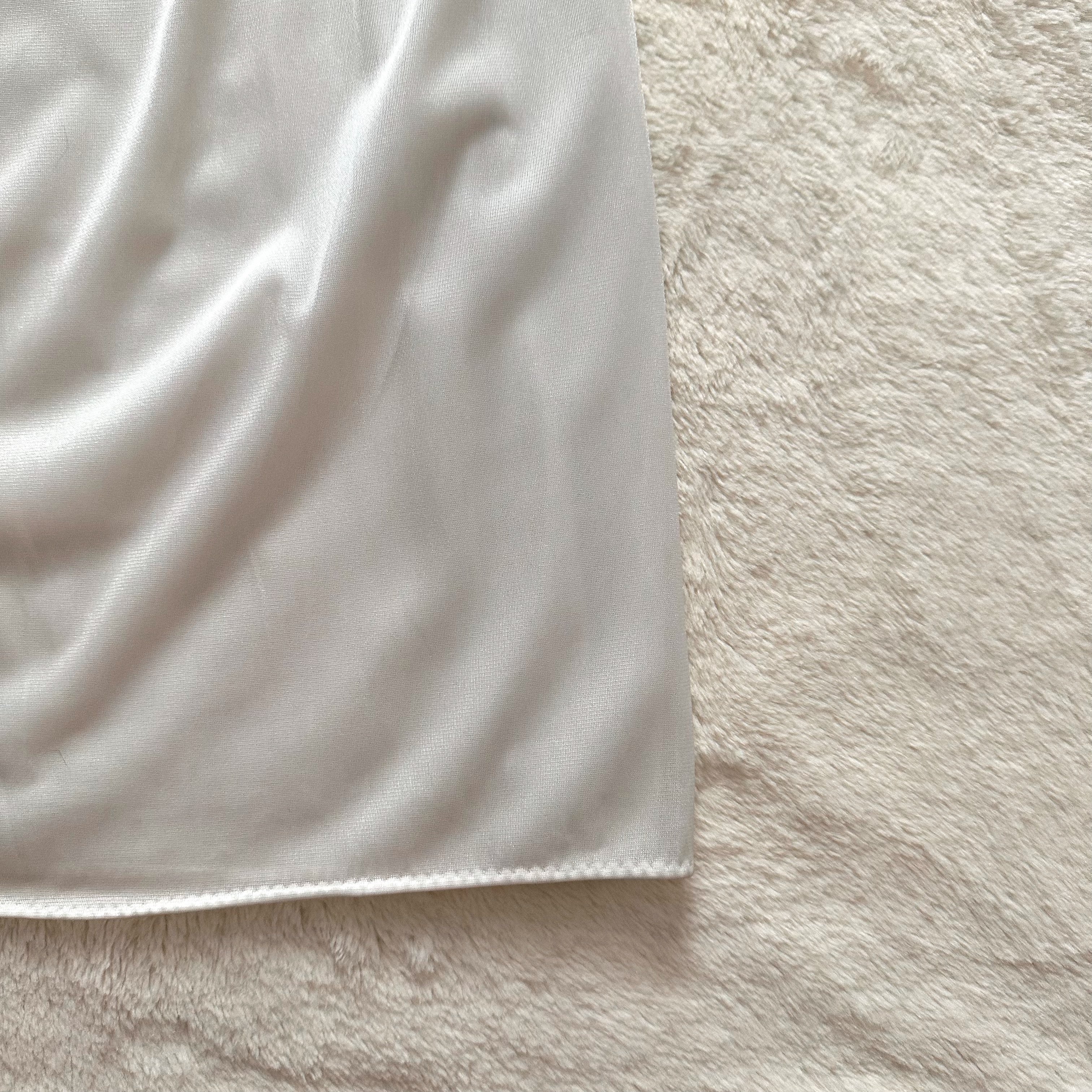 1990's ivory daydream slip dress