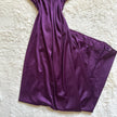 1990's plum nocturne negligee