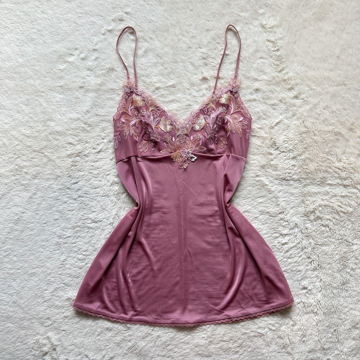 japanese brand mauve blossom camisole