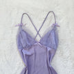 2000's lavender pixie slip dress