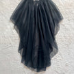 1980's black swan tulle slip dress