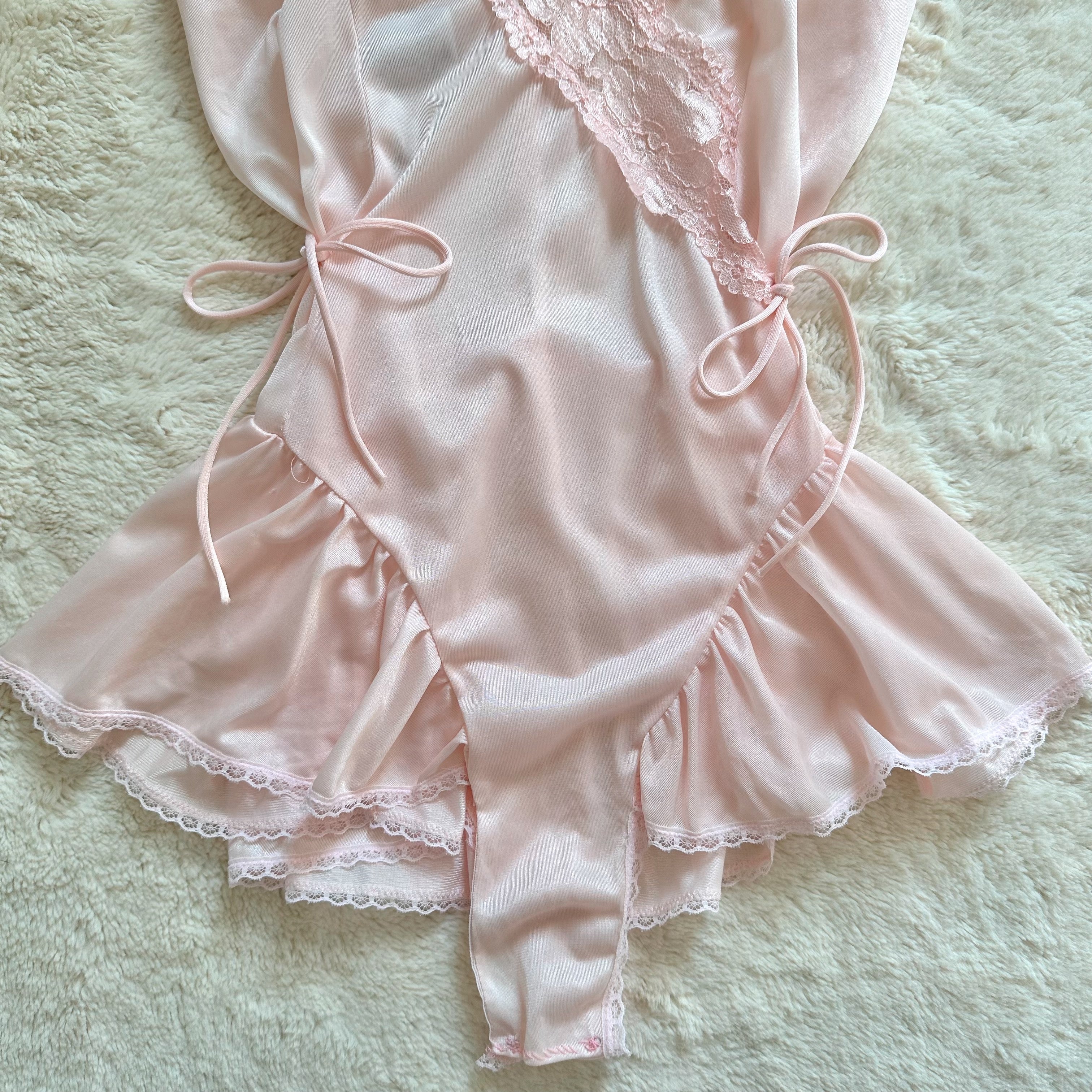 1990's ballet slipper playsuit