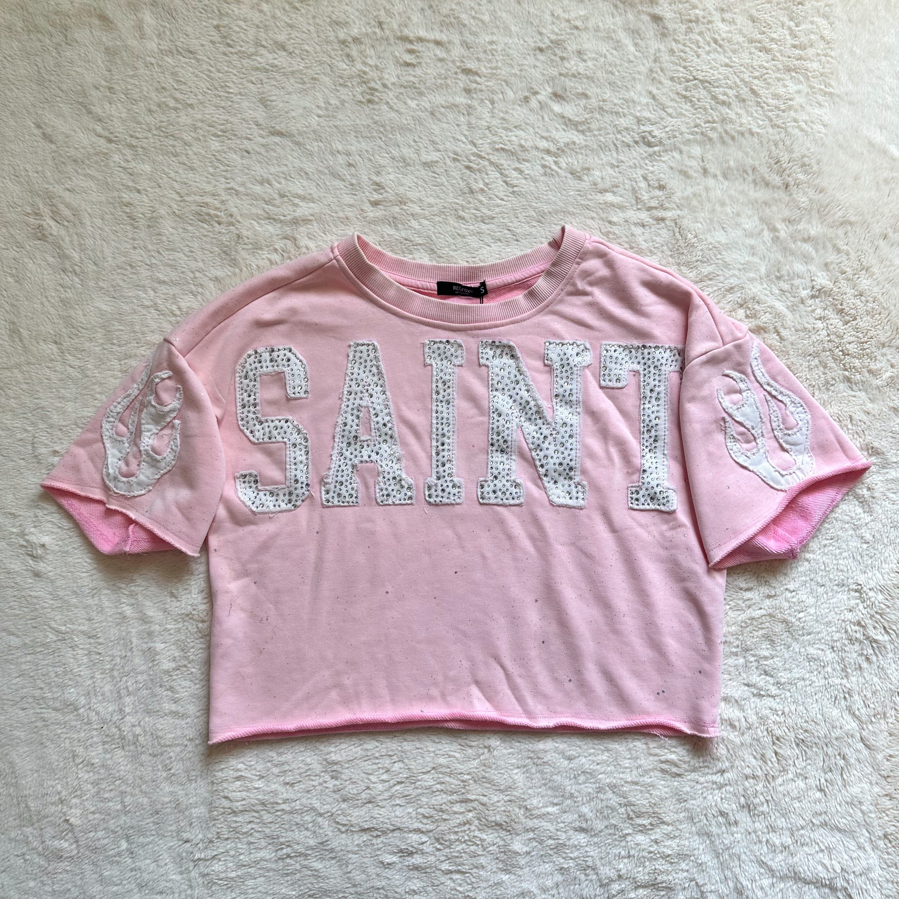 redfox saint rhinestone tee - rtp: $34.99