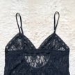 2000's lady lace slip dress
