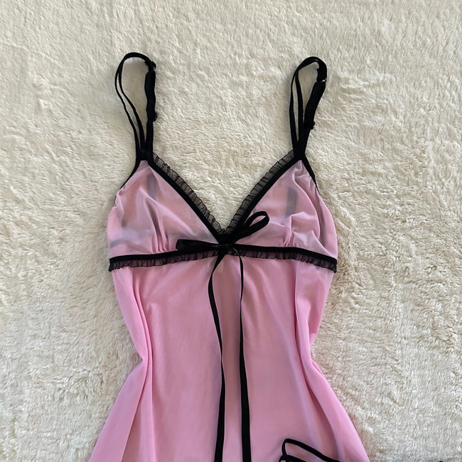 2000's slumber party slip set