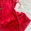 1990's scarlet rendezvous negligee