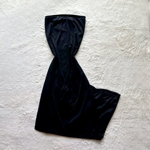 1990's black afterglow gown