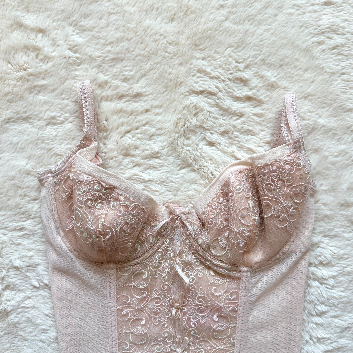2000's powdered princess corset