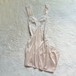 1980's silken cream negligee