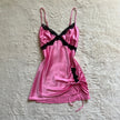 2003 pink kiss slip dress