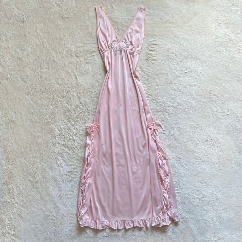1980's ribbon waltz negligee