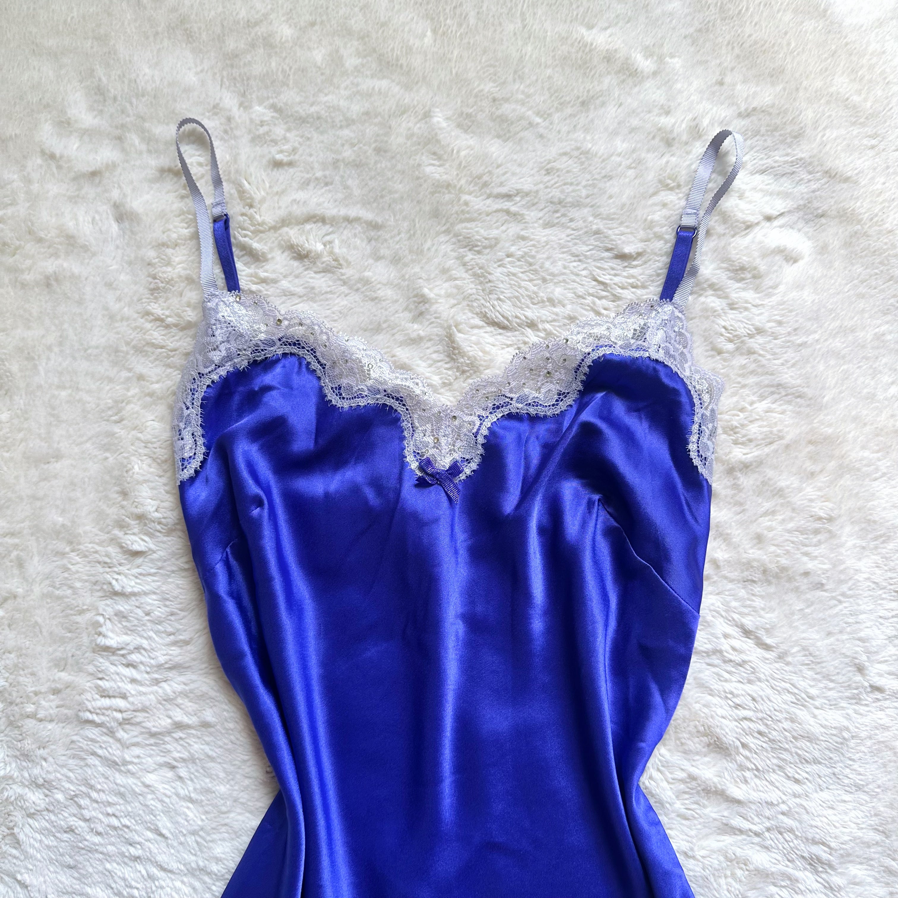2012 starlit sapphire slip dress