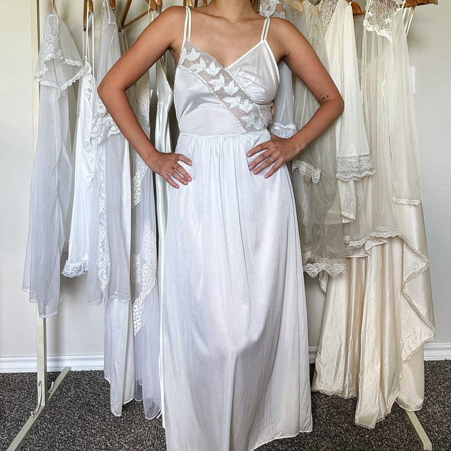 1990's moonlit aisle negligee
