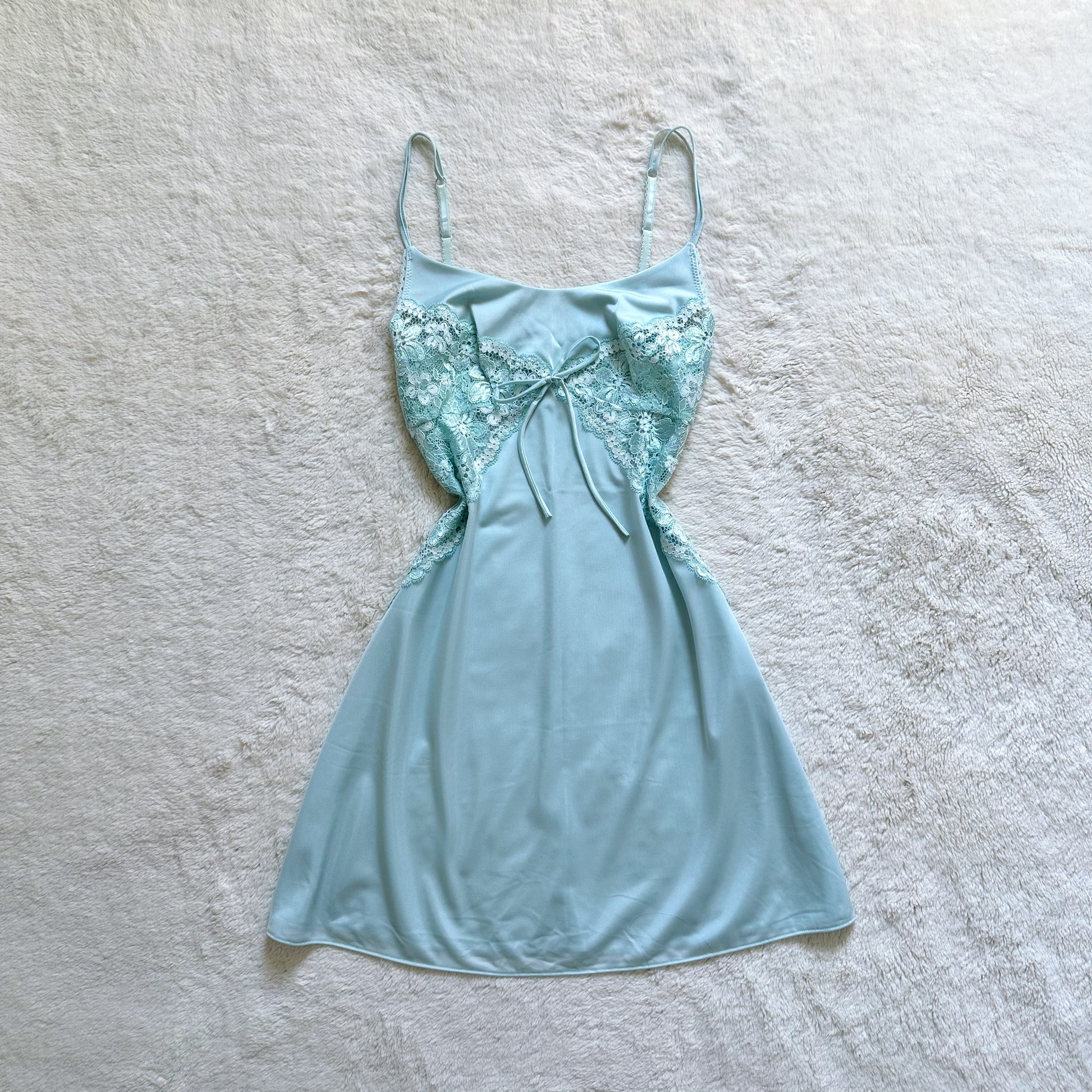 japanese brand seaglass serenade slip dress