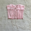 edikted lex satin lace corset - rtp: $62