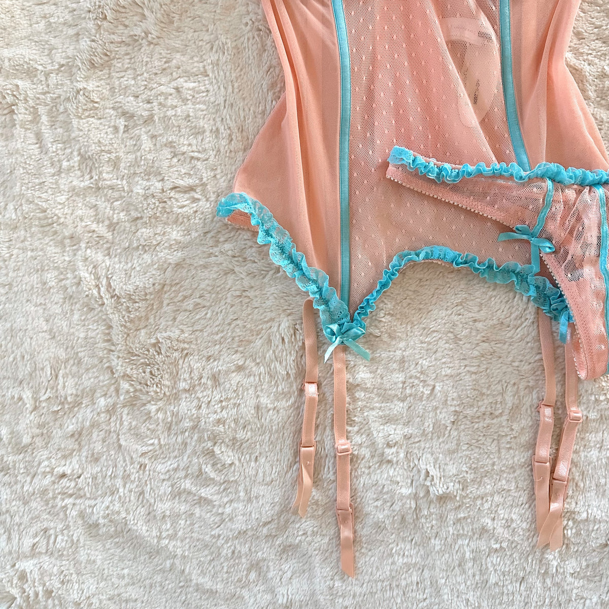 2000's sweet sherbet bustier set