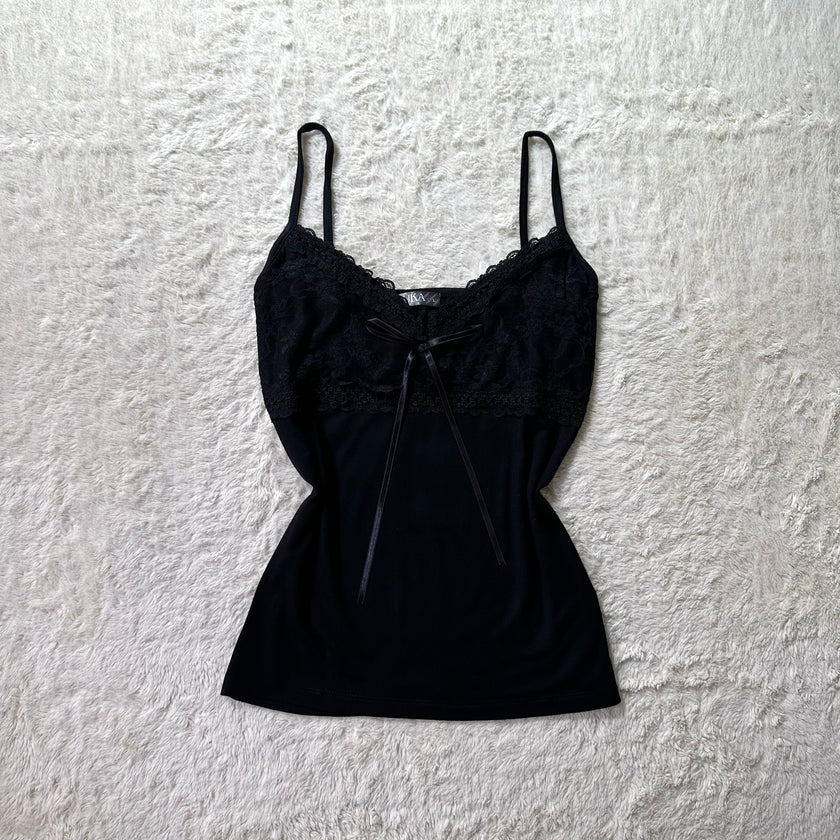 2000's woodland lace camisole