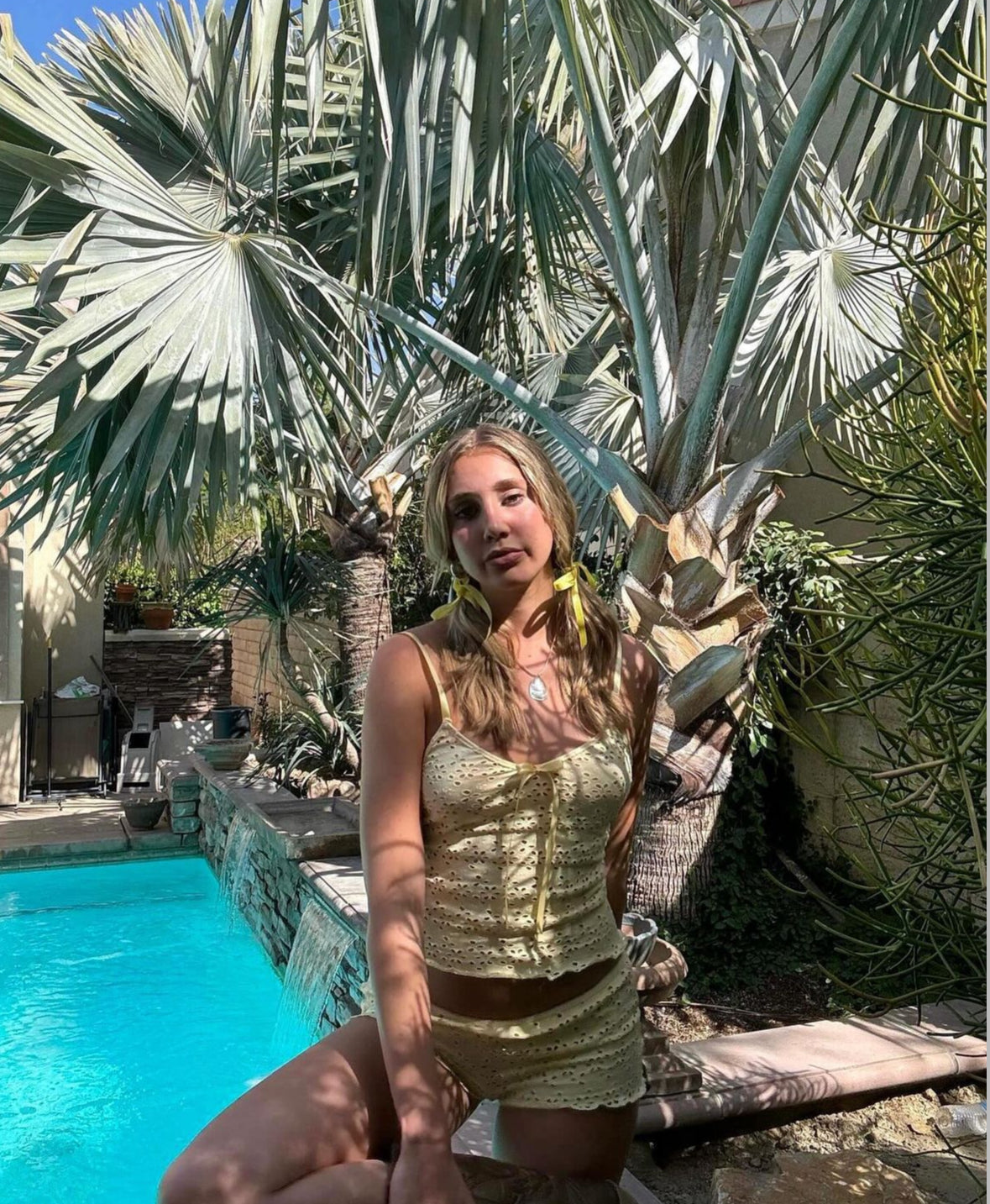 the daffodil cami set - 100% cotton