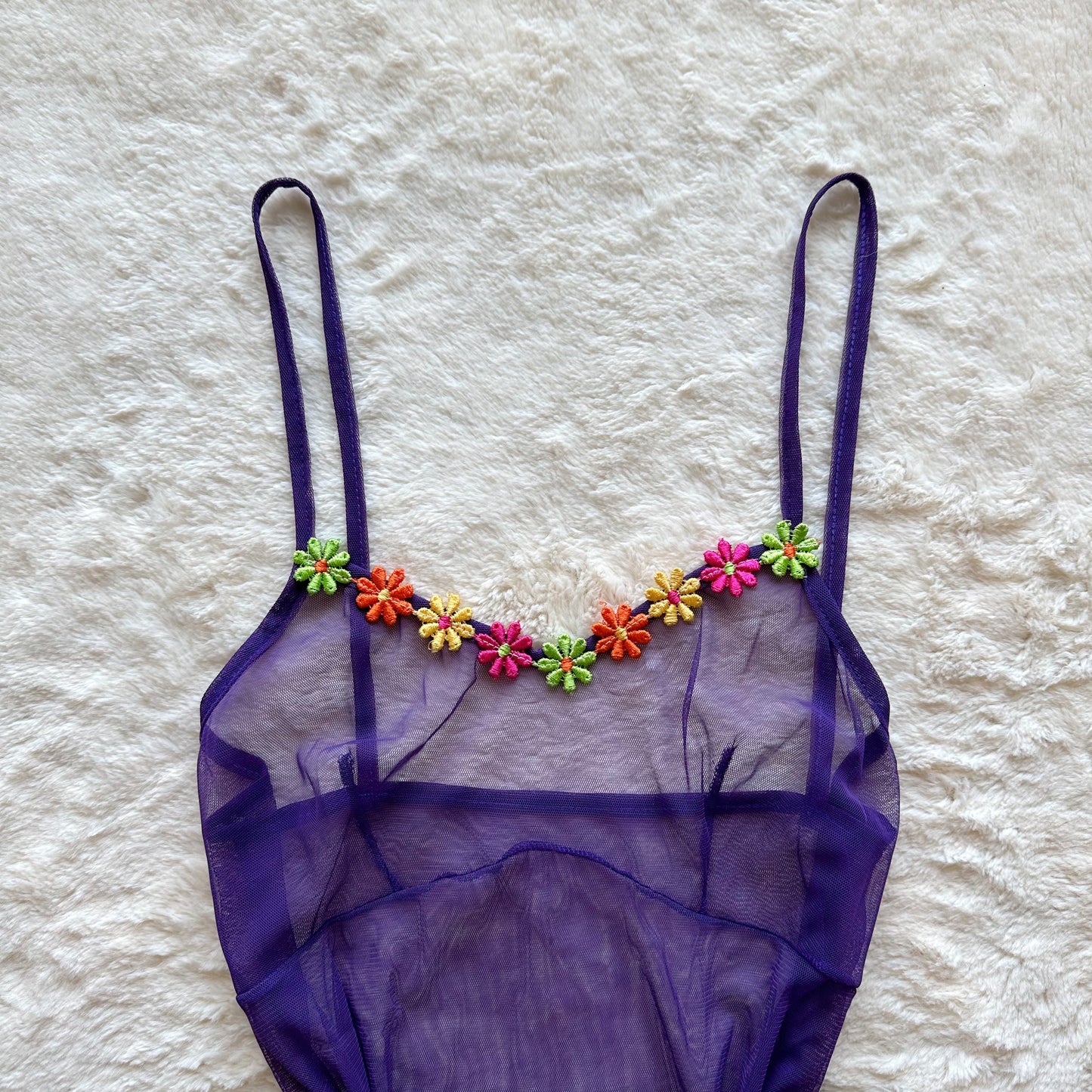 the flora slip set - deep violet