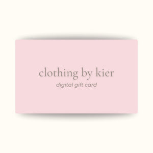 clothingbykier gift card