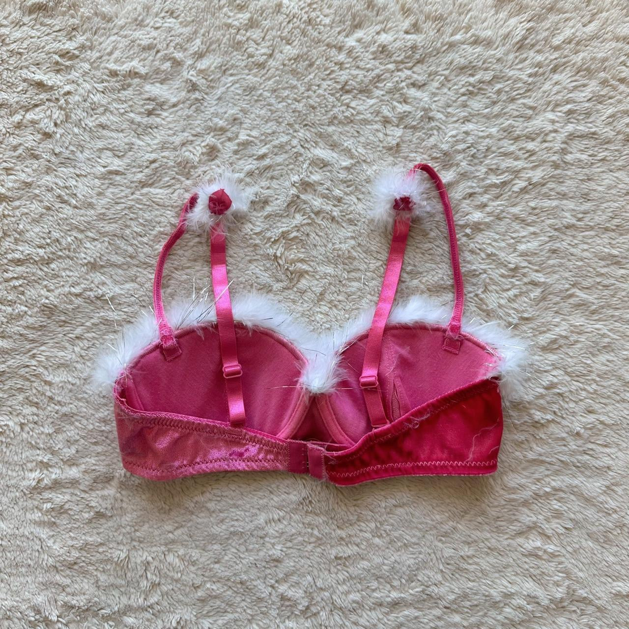 2000's pink sexy santa bra