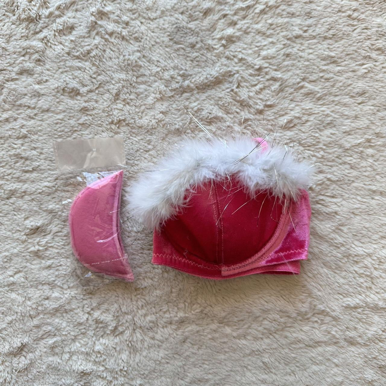 2000's pink sexy santa bra