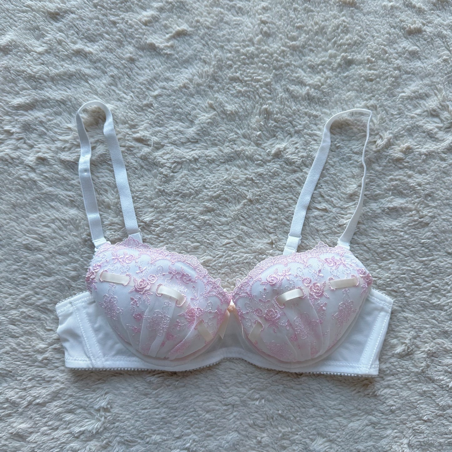 japanese brand coquette ribbon bra set