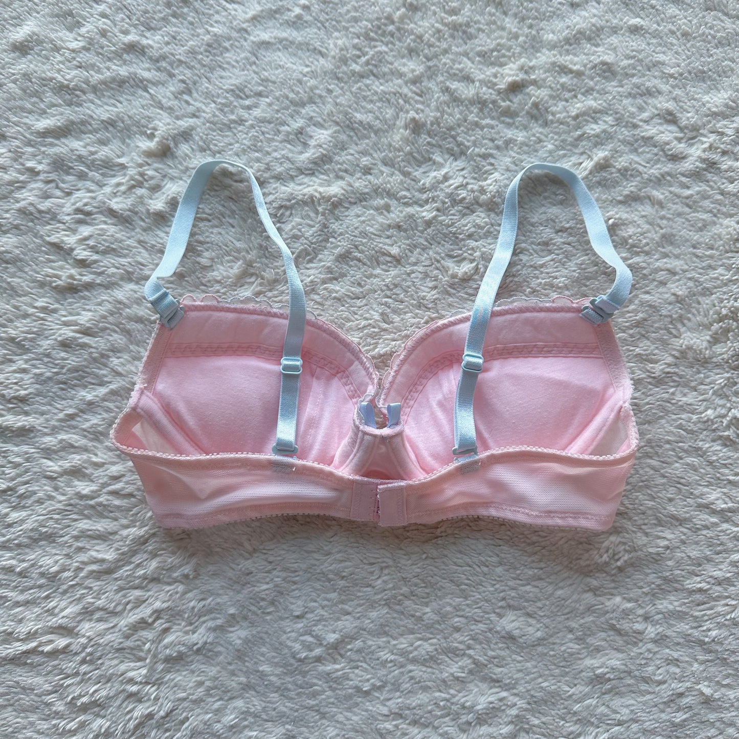 japanese brand pink daisy bra set