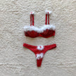 2000's sexy santa bra