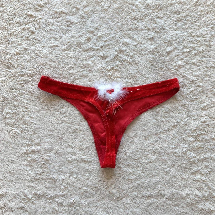 2000's sexy santa bra