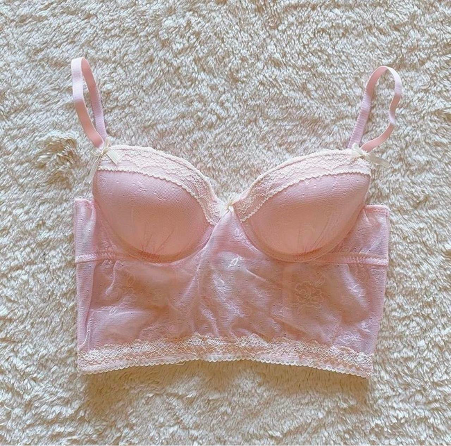 2000's petal + dusk longline bra