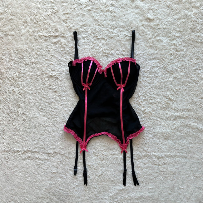 2006 gothic barbie corset top