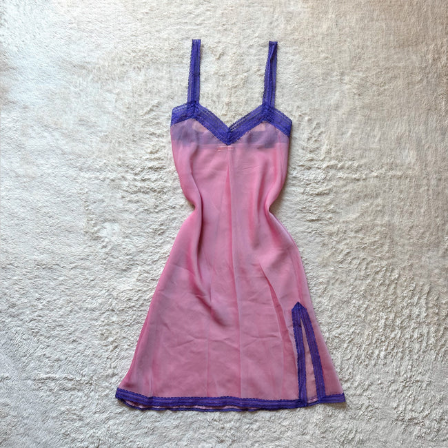 2000's soft whisper slip dress