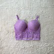 2021 petaled lilac longline bra
