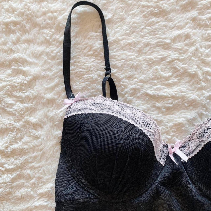 2000's petal + dusk longline bra