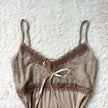 2000's woodland lace camisole