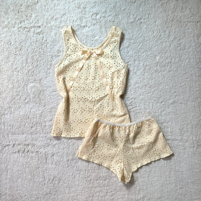 the daffodil tank set - 100% cotton