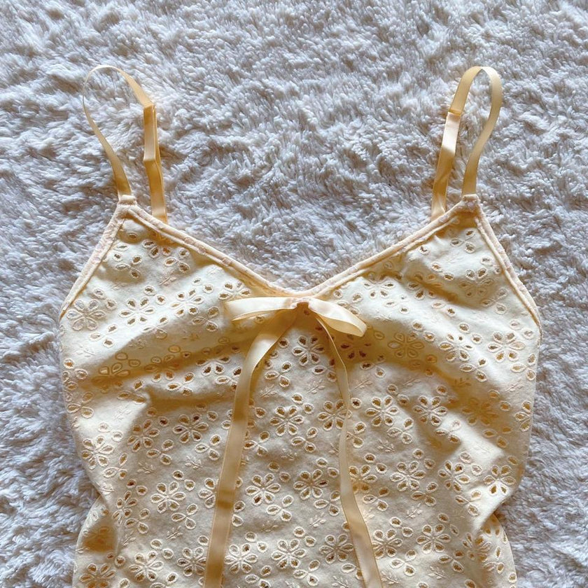the daffodil cami set - 100% cotton