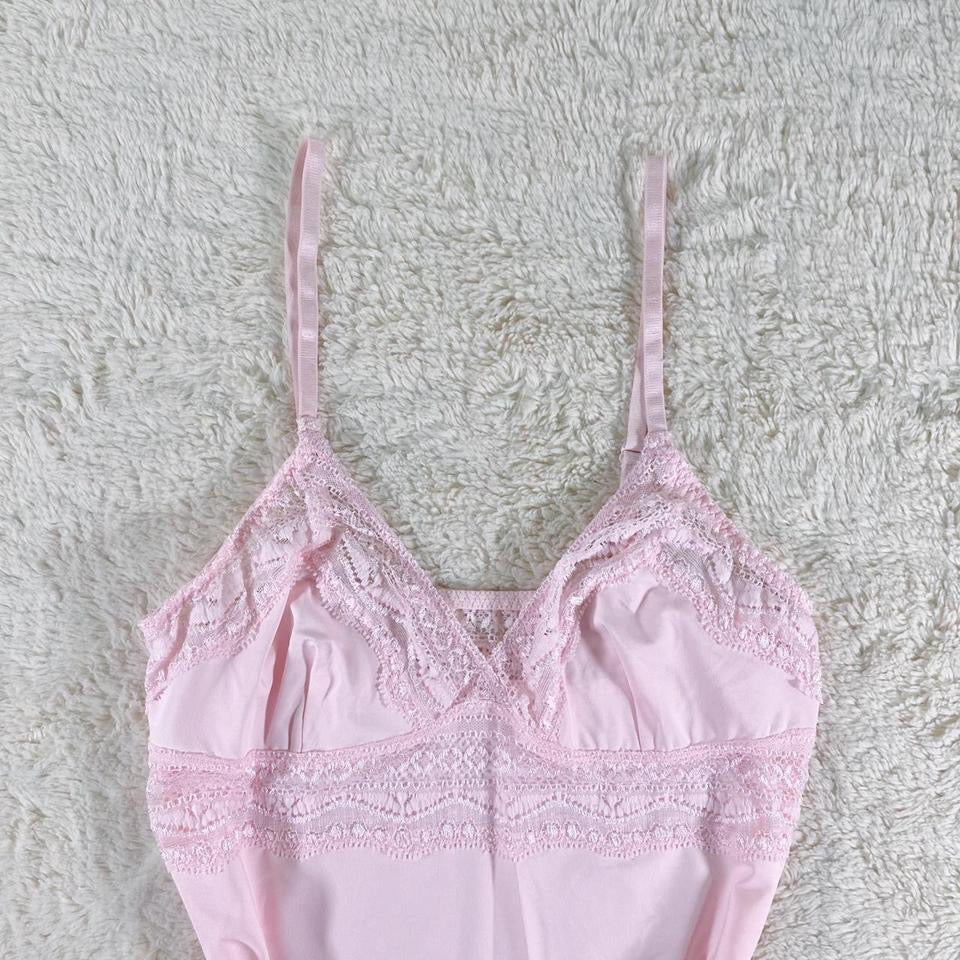 2000's pink stretch fit cami