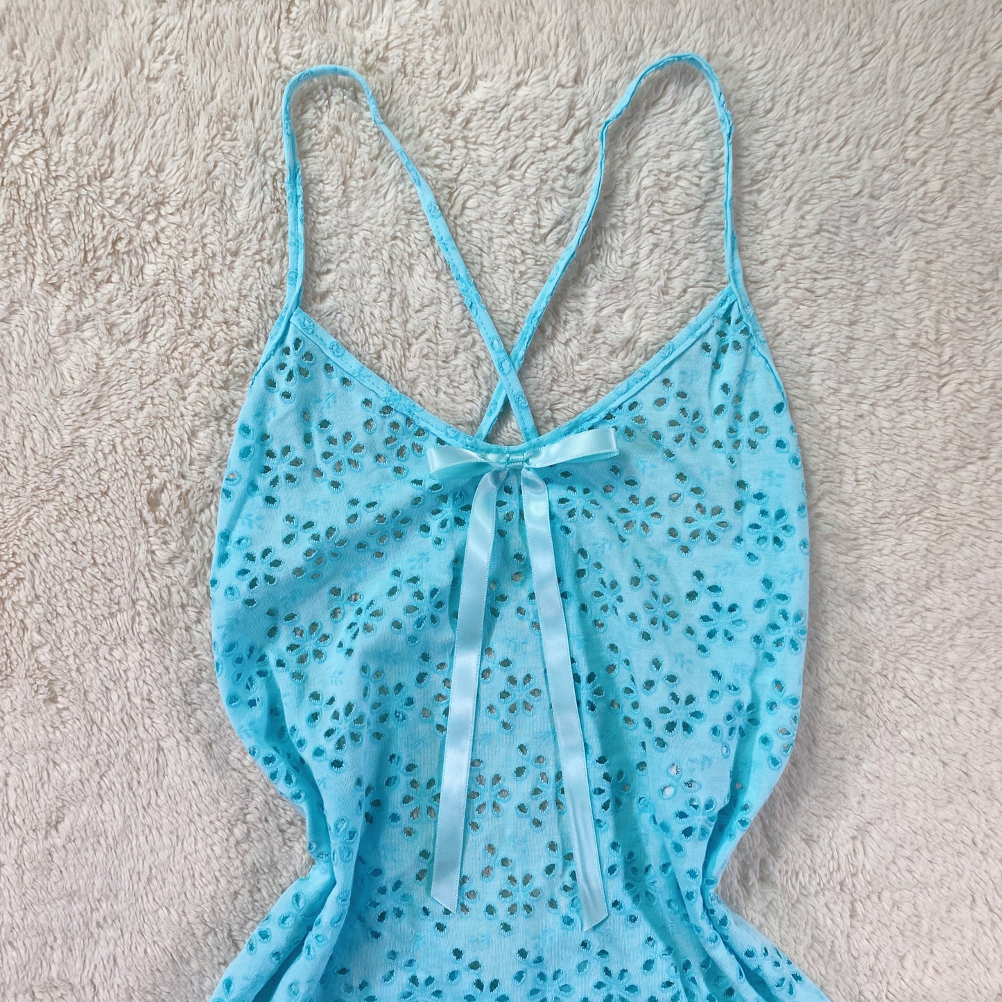 the daffodil slip - aqua