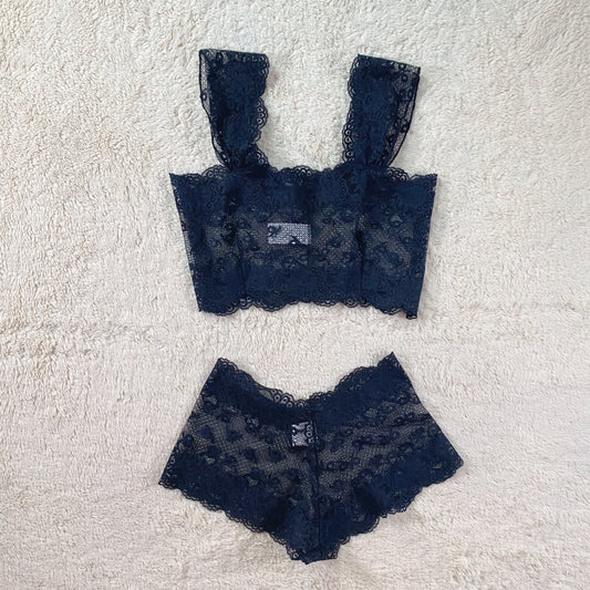 the mariposa bra crop