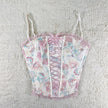 2000's teacup meadow corset