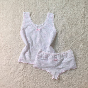 the petal lace contrast set