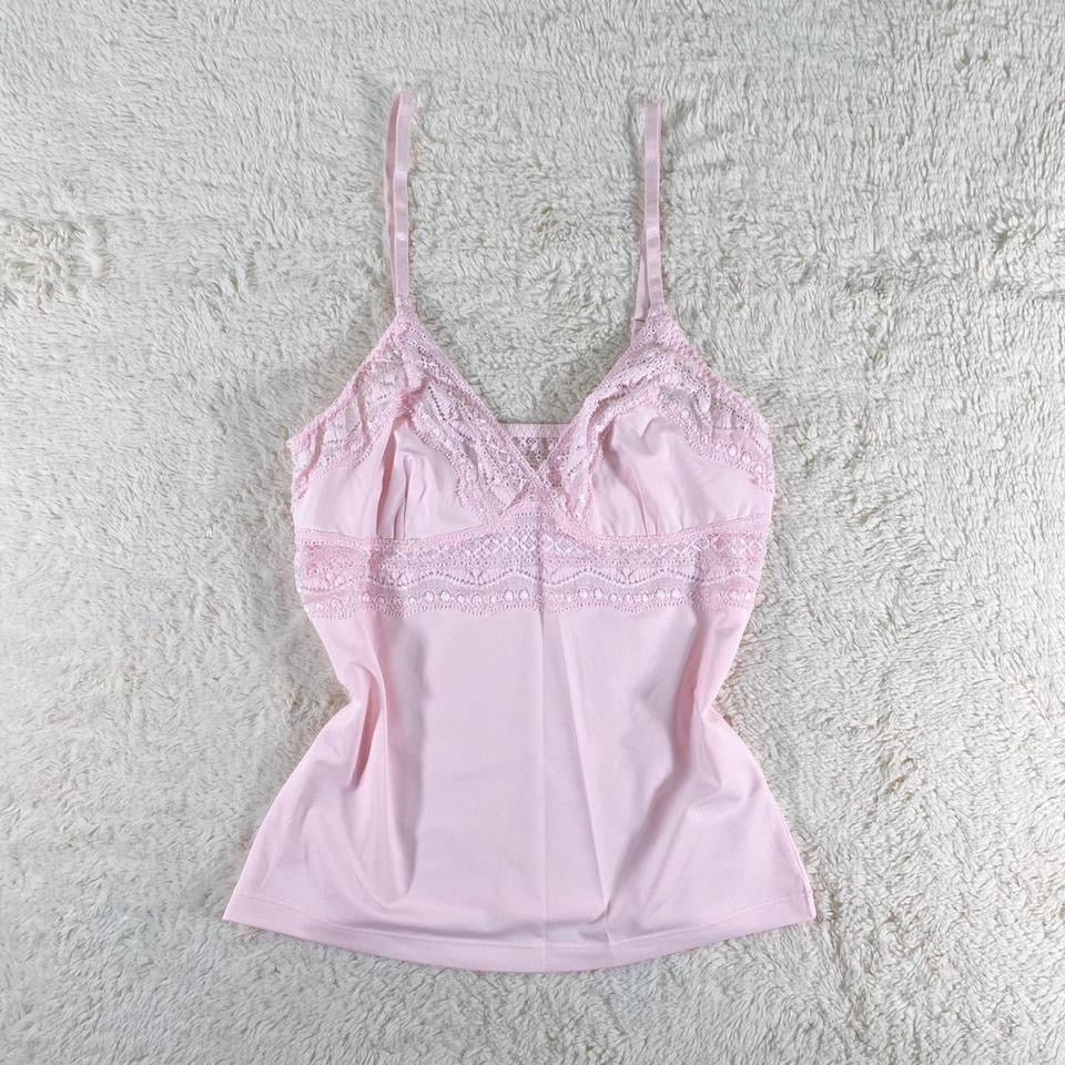 2000's pink stretch fit cami